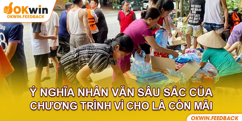 Tình nguyện viên Okwin sẻ chia yêu thương cùng đồng bào